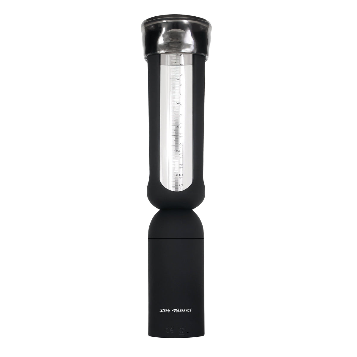 Zero Tolerance - Pump It Up Rechargeable Penis Pump (Clear) - Clear - Penis Pump (Vibration) Rechargeable