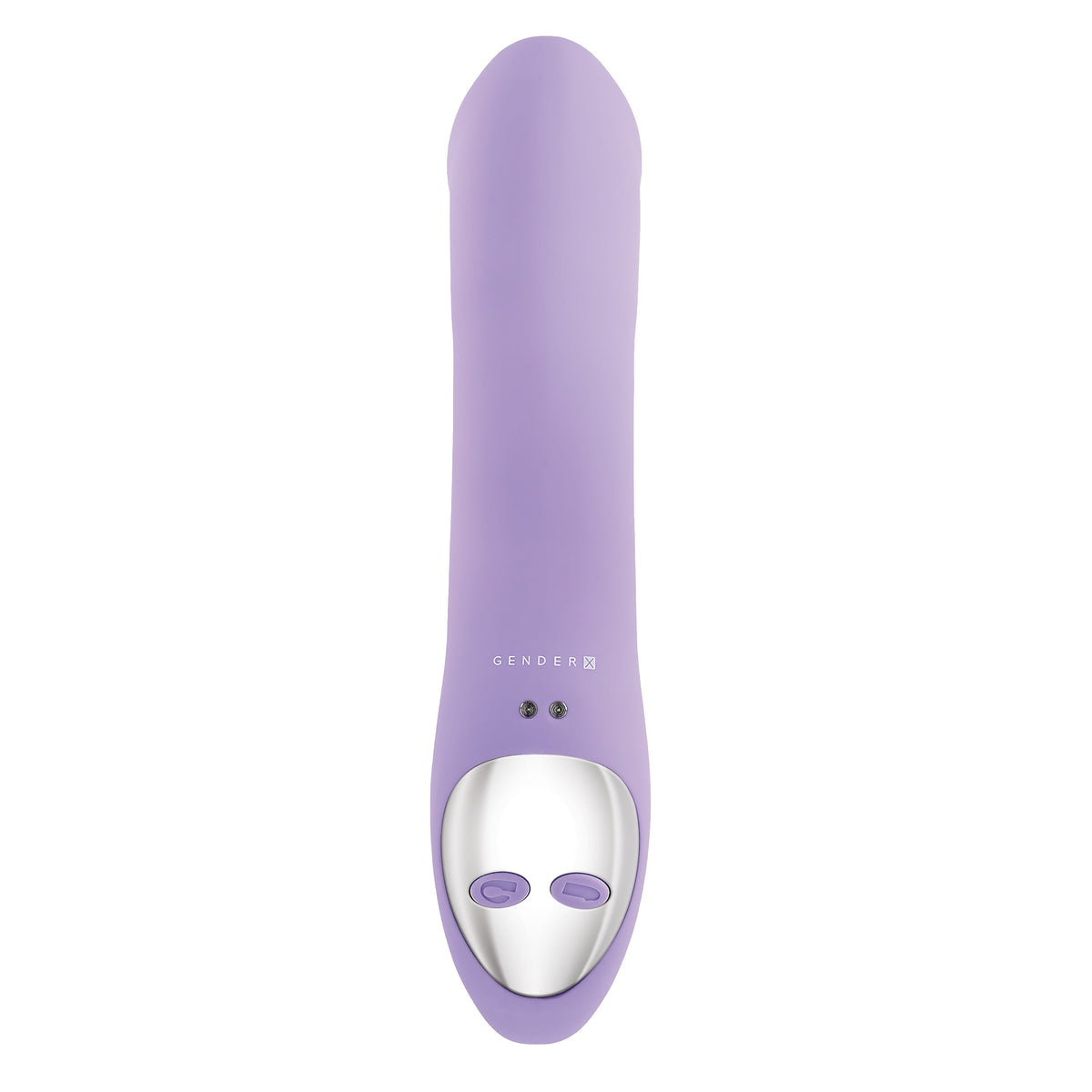 Evolved - Gender X Orgasmic Orchid Bendable C Shaped Vibrator (Purple) - Purple - Realistic Dildo w/o suction cup