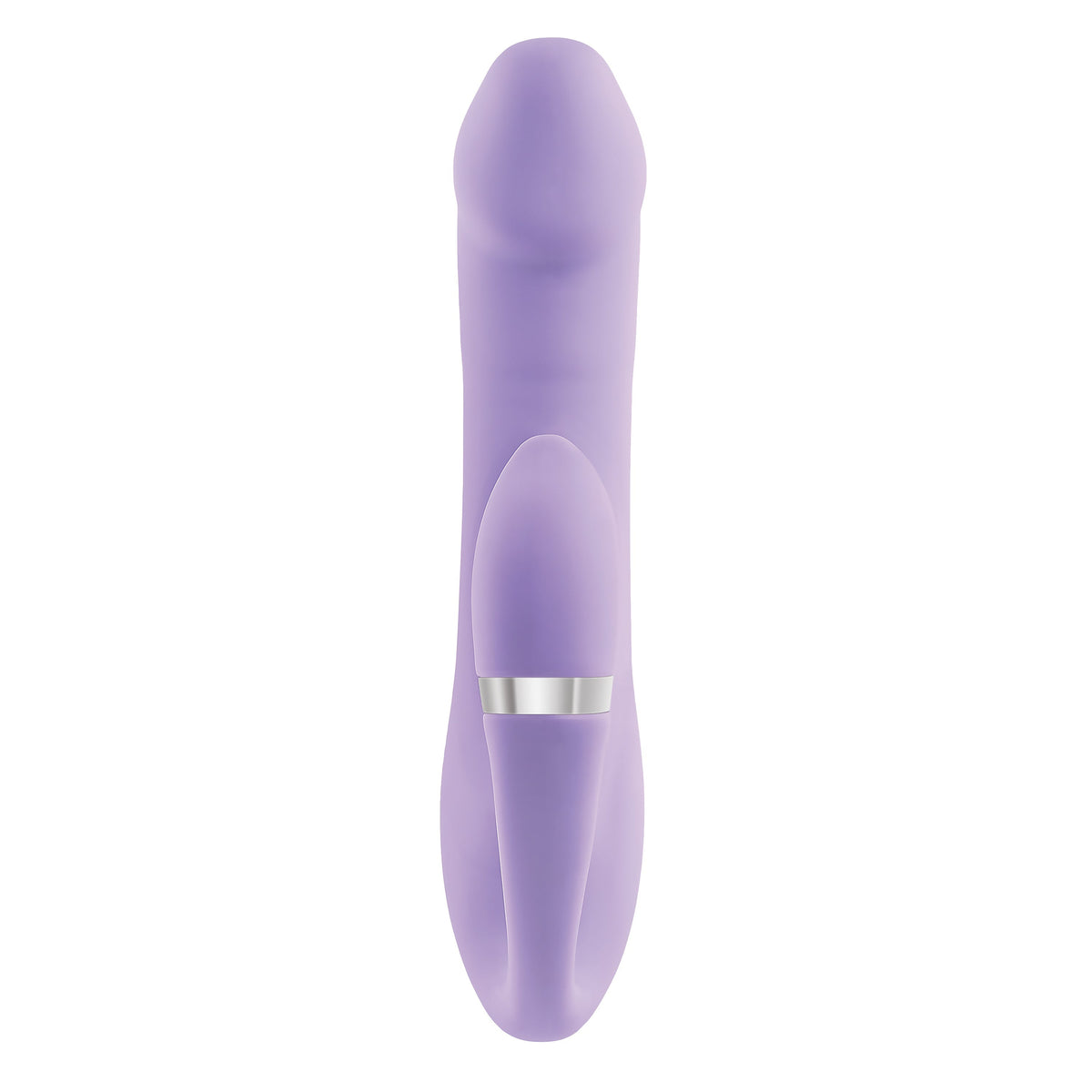 Evolved - Gender X Orgasmic Orchid Bendable C Shaped Vibrator (Purple) - Purple - Realistic Dildo w/o suction cup