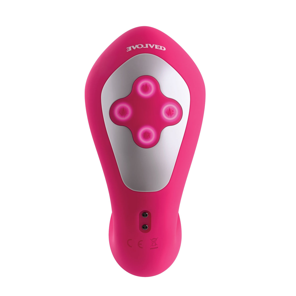Evolved - Buck Wild Remote Turbo Boost Vibrator (Pink) - Pink - Couple’s Massager (Vibration) Rechargeable