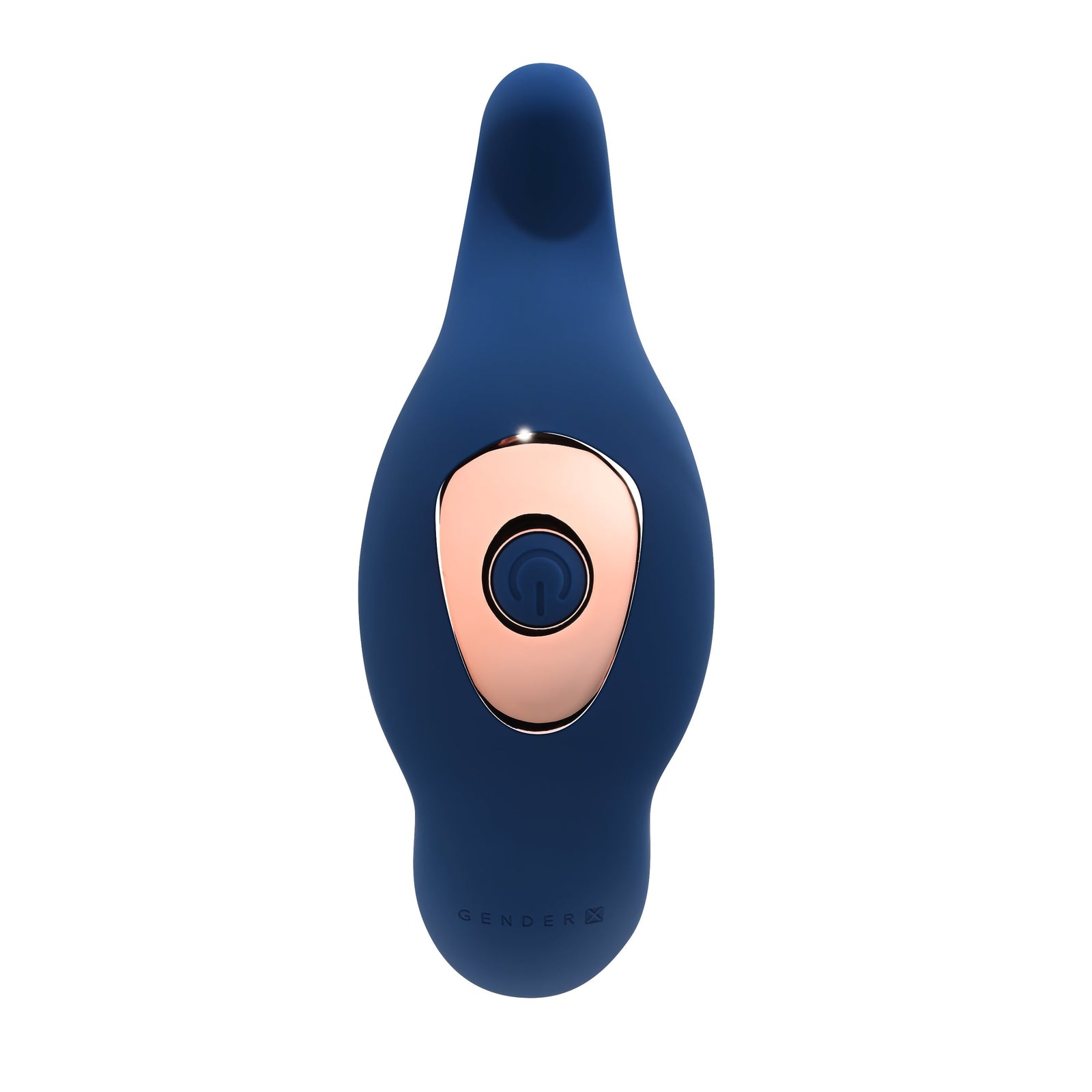 Evolved - Gender X True Blue Thrusting Prostate Massager (Blue) - Blue - Prostate Massager (Vibration) Rechargeable
