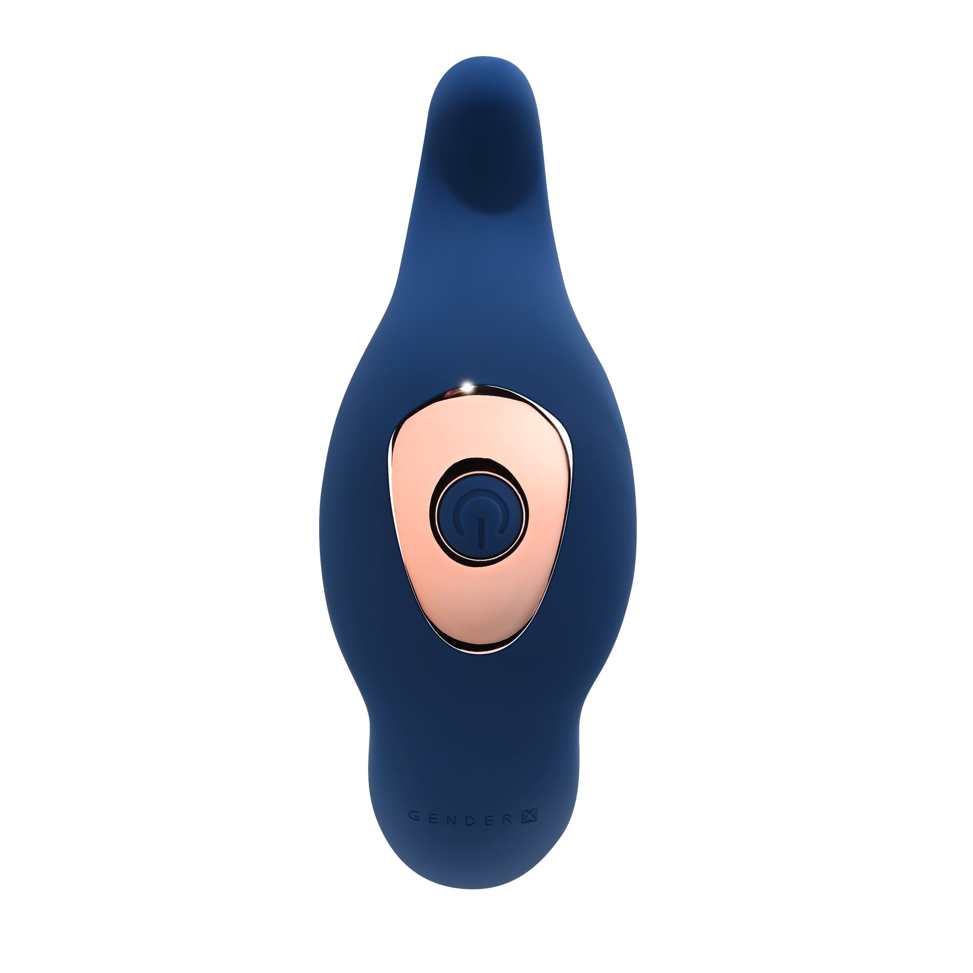 Evolved - Gender X True Blue Thrusting Prostate Massager (Blue) - Blue - Prostate Massager (Vibration) Rechargeable