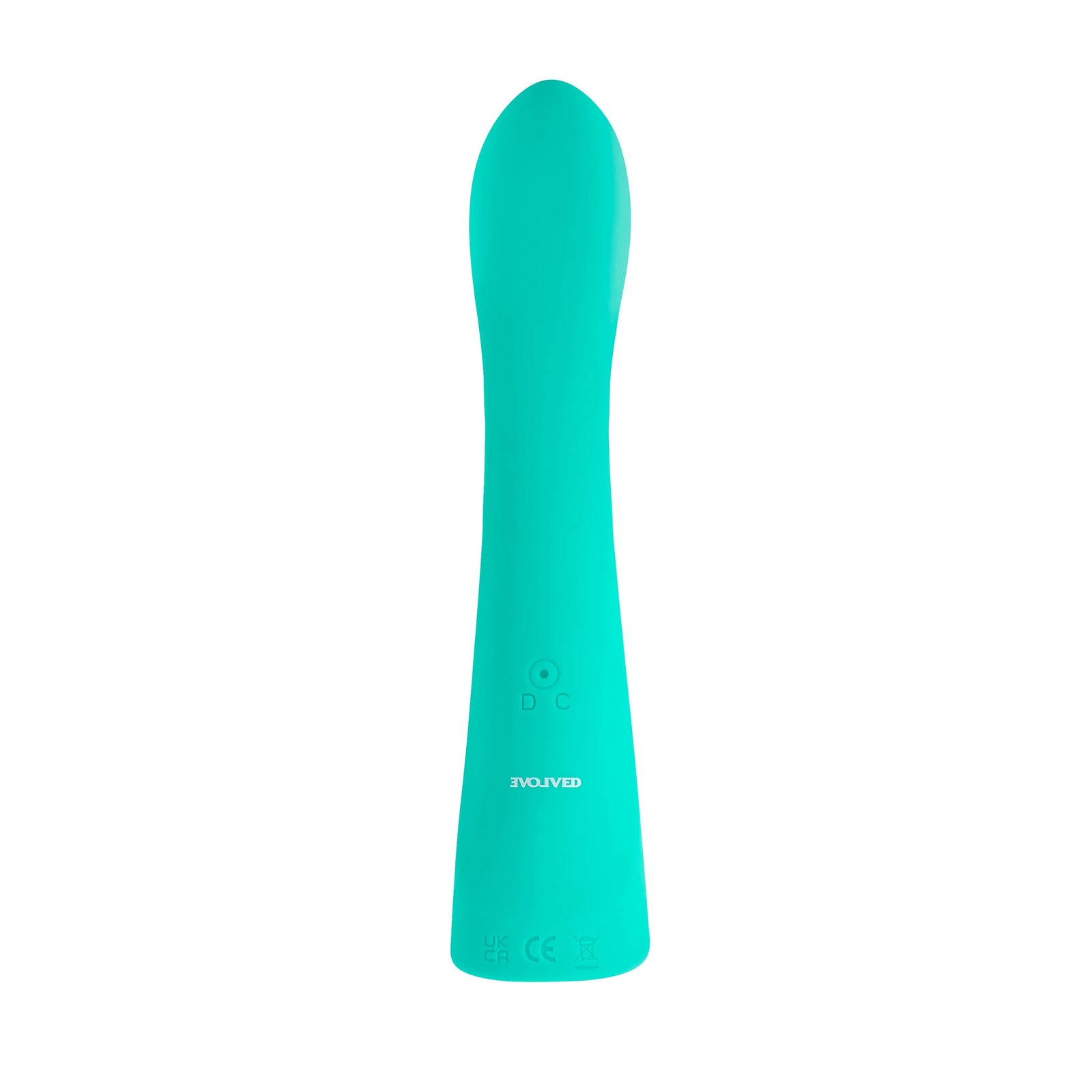 Evolved - Come With Me Silicone Rechargeable Vibrator (Green) - Green - Non Realistic Dildo w/o suction cup (Vibration)