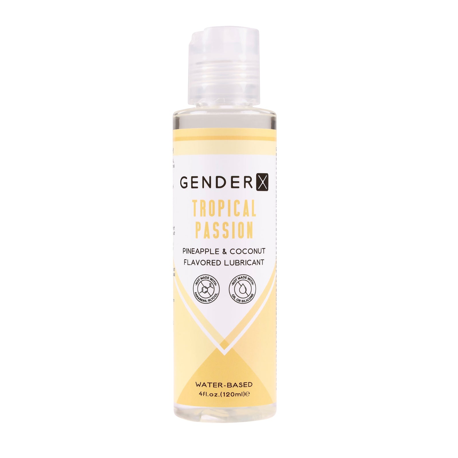 Evolved - Gender X Tropical Passion Pineapple and Coconut Flavored Lube - 118ml - Lube (Water Based)