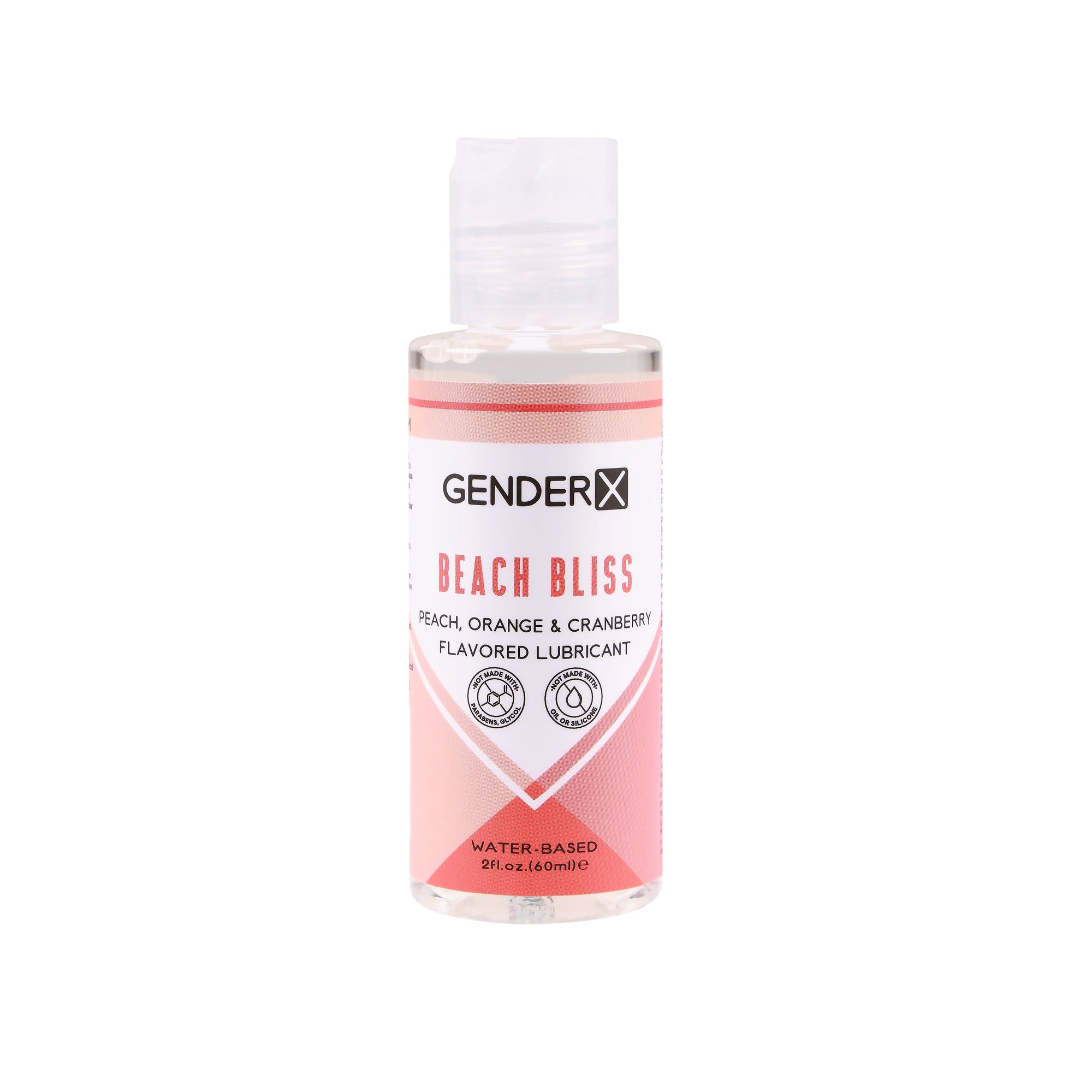 Evolved - Gender X Beach Bliss Peach Orange Cranberry Flavored Lube - 59ml - Lube (Water Based)