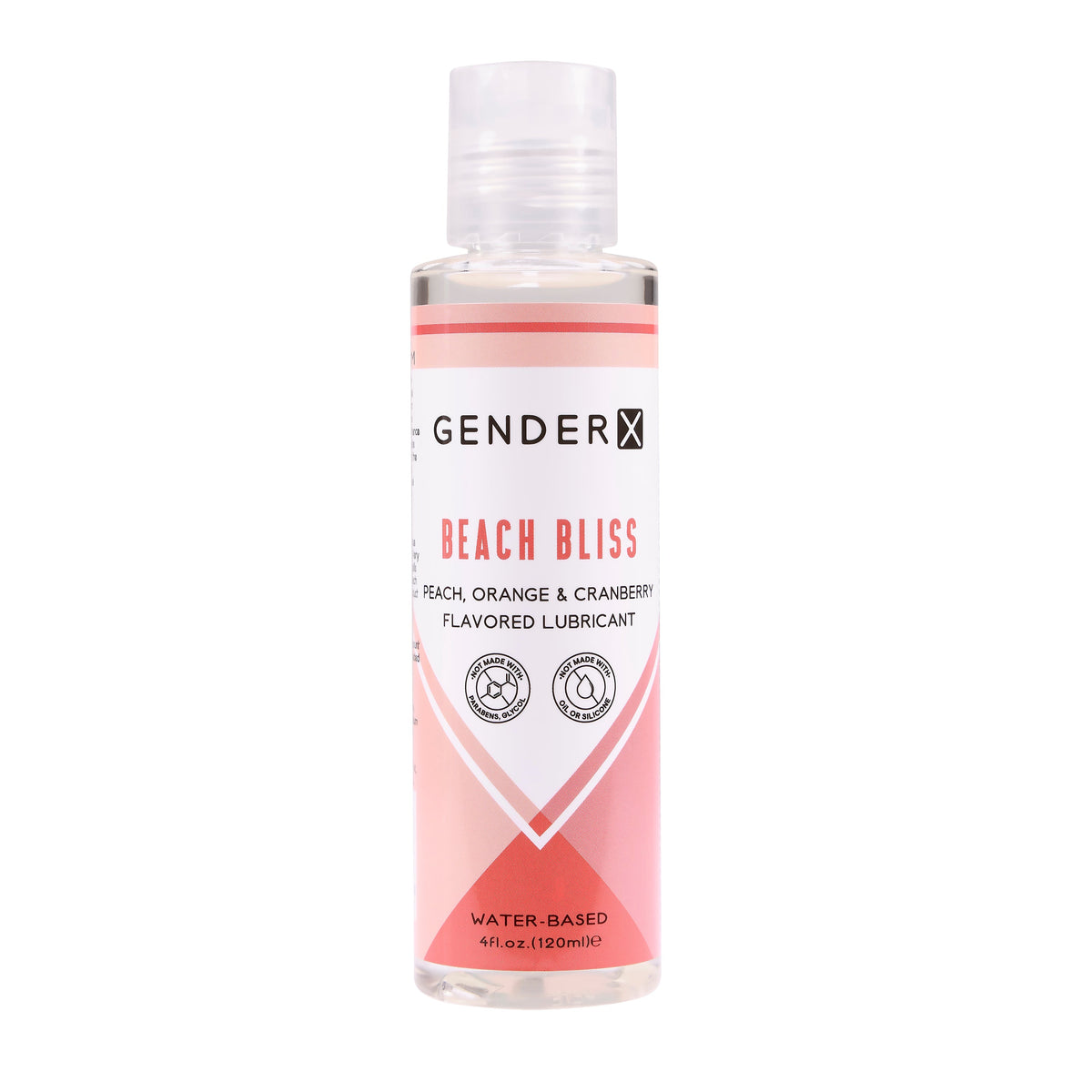 Evolved - Gender X Beach Bliss Peach Orange Cranberry Flavored Lube - 118ml - Lube (Water Based)