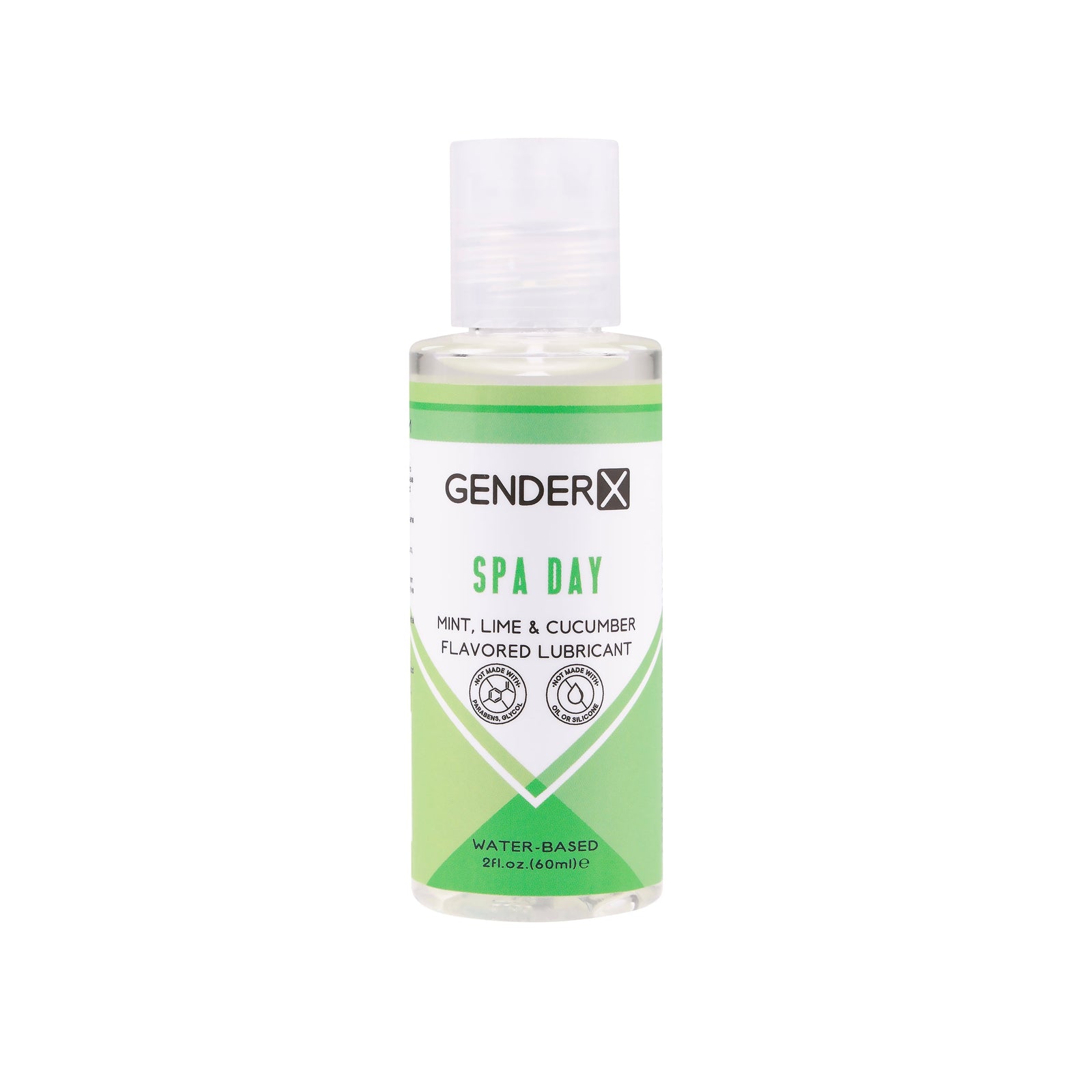 Evolved - Gender X Spa Day Mint Lime Cucumber Flavored Lube - 59ml - Lube (Water Based)