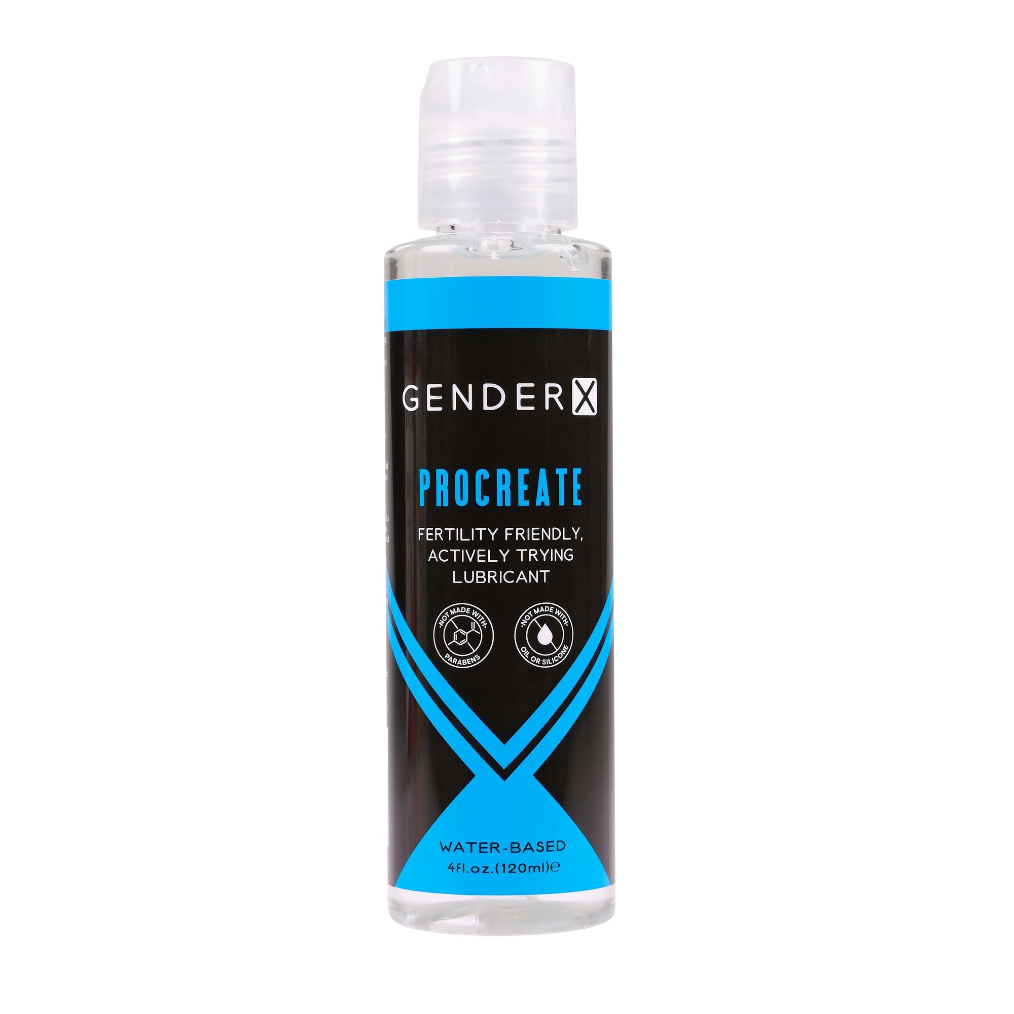Evolved - Gender X Procreate Fertility Friendly Lubricant 2oz - 118ml - Lube (Water Based)