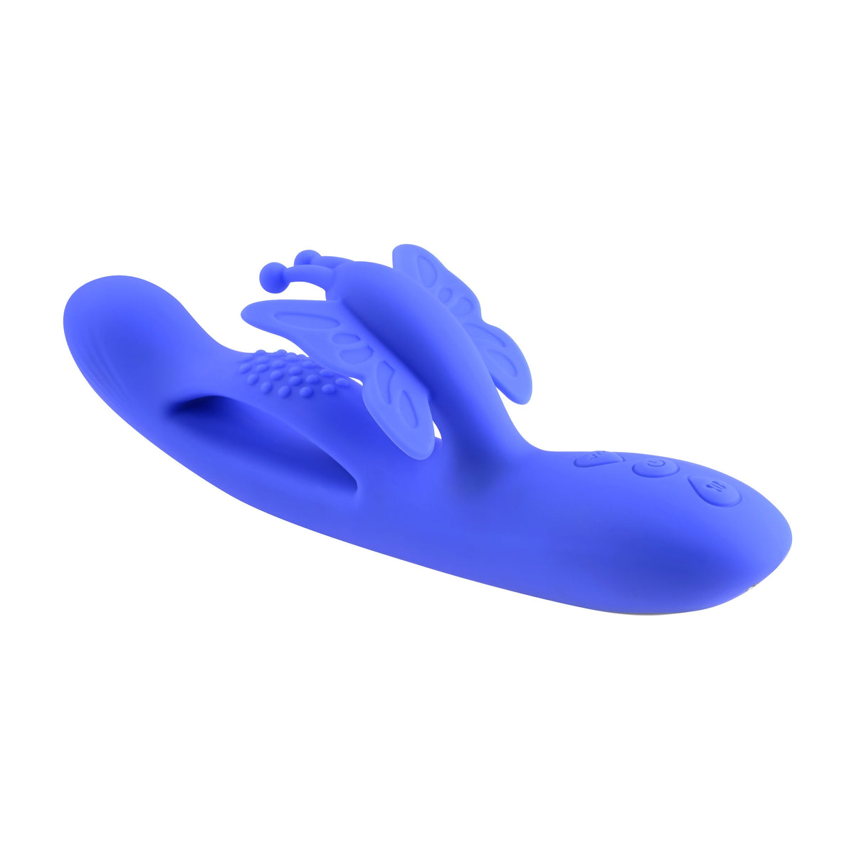 Evolved - Butterfly Dreams Rabbit Vibrator (Blue) - Blue - Rabbit Dildo (Vibration) Rechargeable