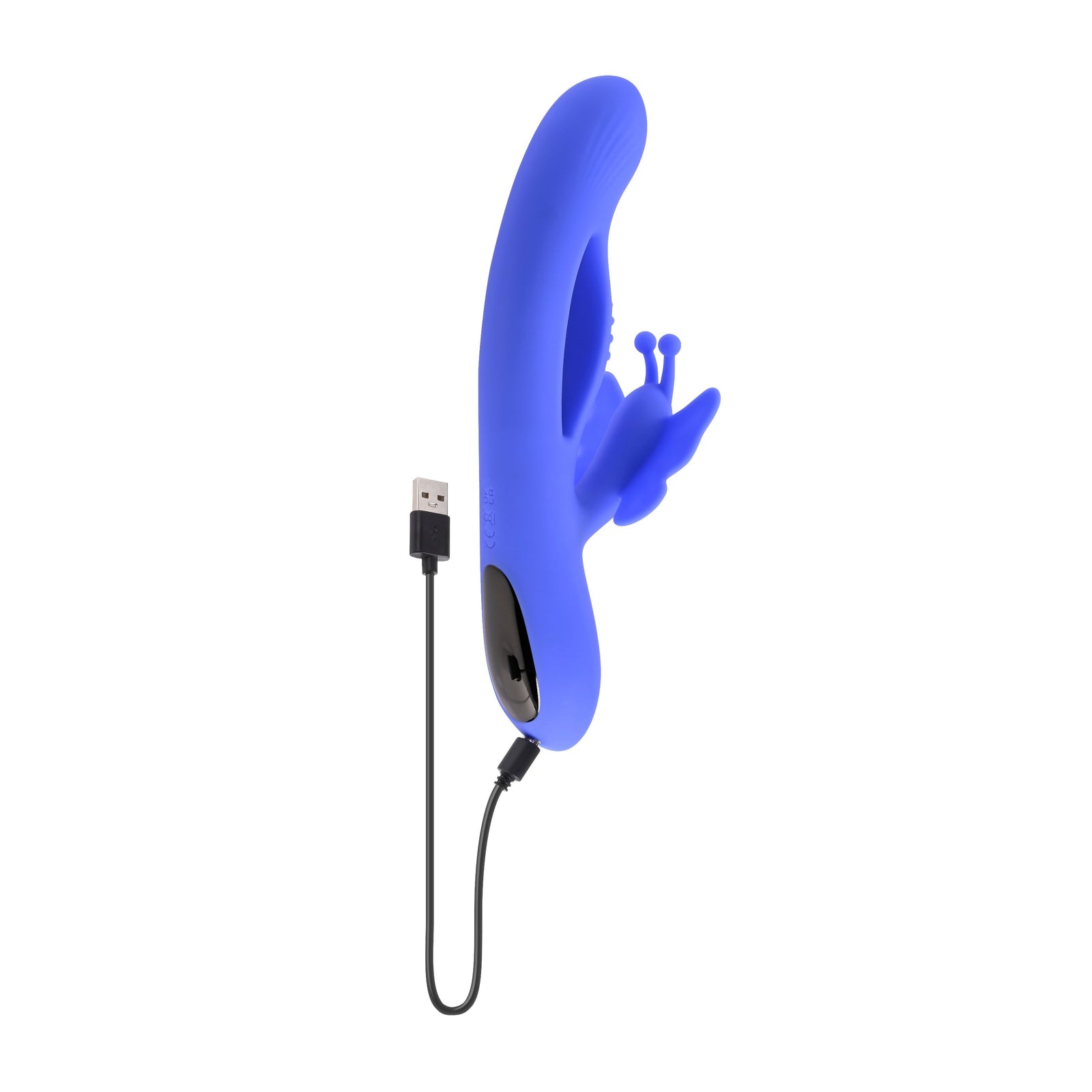 Evolved - Butterfly Dreams Rabbit Vibrator (Blue) - Blue - Rabbit Dildo (Vibration) Rechargeable