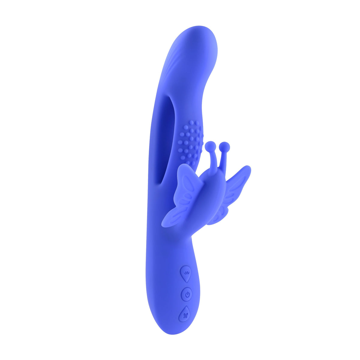 Evolved - Butterfly Dreams Rabbit Vibrator (Blue) - Blue - Rabbit Dildo (Vibration) Rechargeable