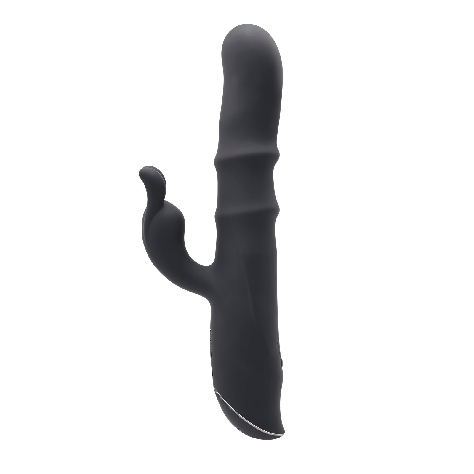 Evolved - Ringmaster Rabbit Vibrator (Black) - Black - Rabbit Dildo (Vibration) Rechargeable