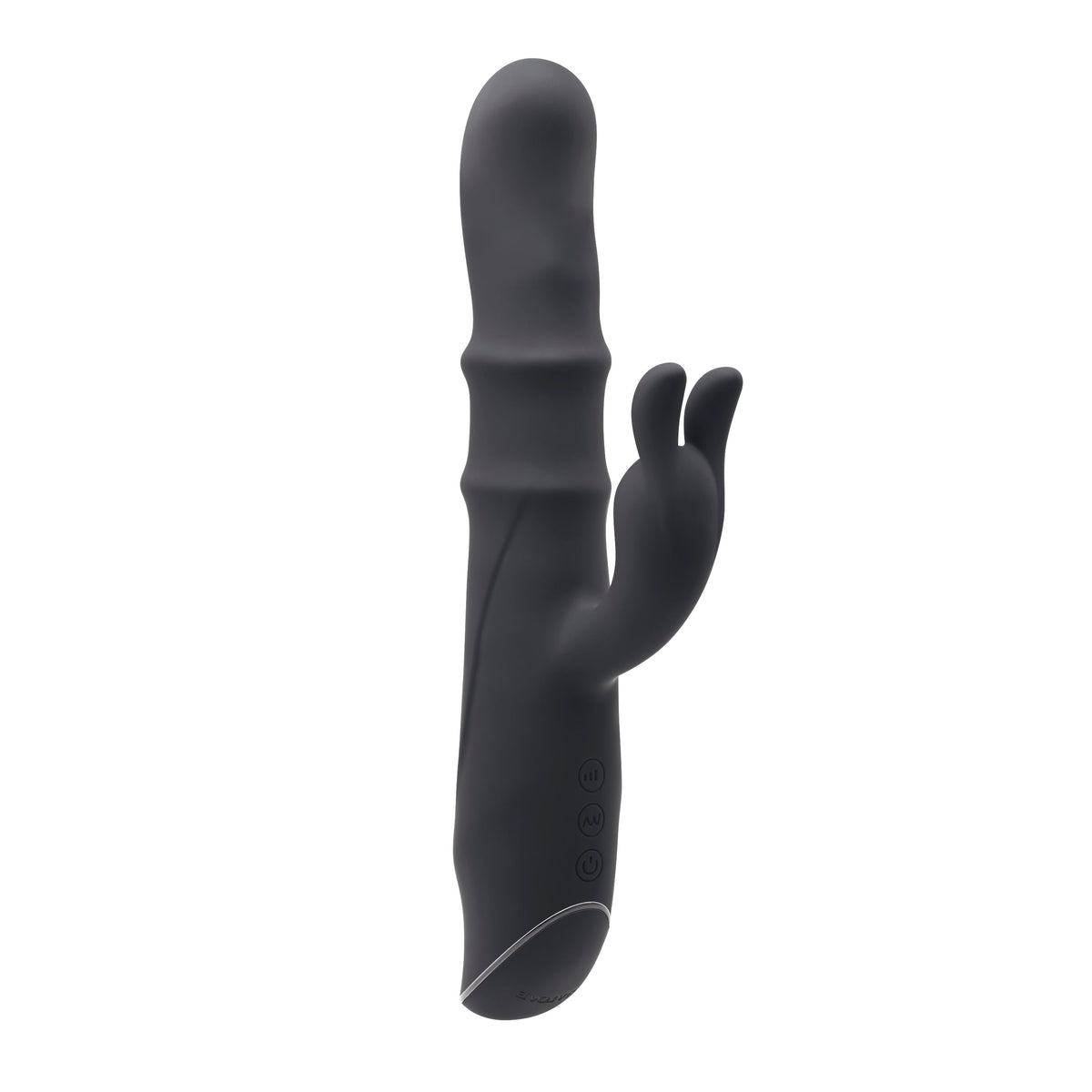 Evolved - Ringmaster Rabbit Vibrator (Black) - Black - Rabbit Dildo (Vibration) Rechargeable