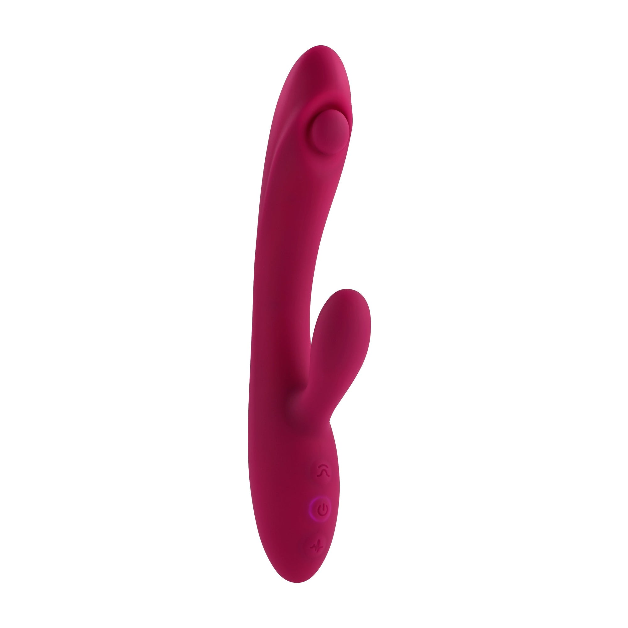 Evolved - Jammin’ G Rabbit Vibrator (Red) - Red - Rabbit Dildo (Vibration) Rechargeable