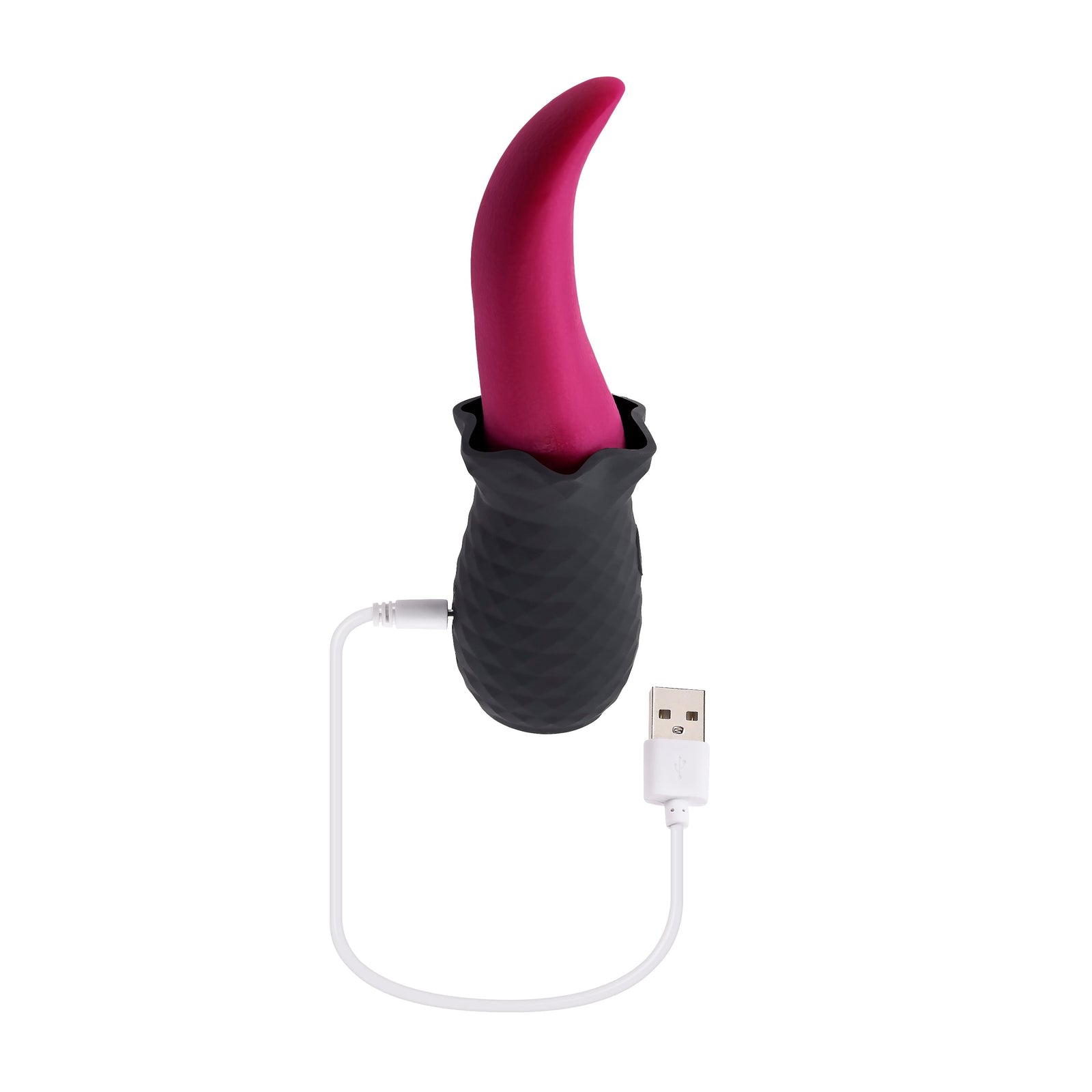 Selopa - Tongue Teaser Rechargeable Vibrator (Pink) - Pink - Clit Massager (Vibration) Rechargeable