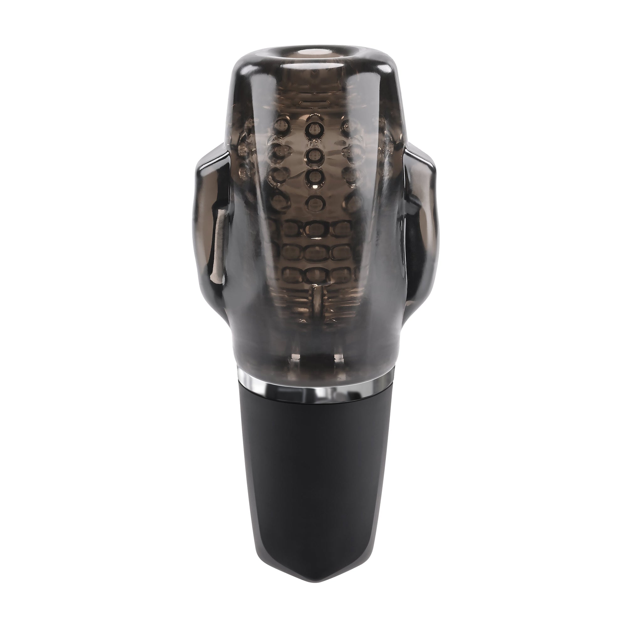 Zero Tolerance - A Sucking Good Time Stroker Masturbator (Black) - Black - Masturbator Mouth (Vibration) Rechargeable