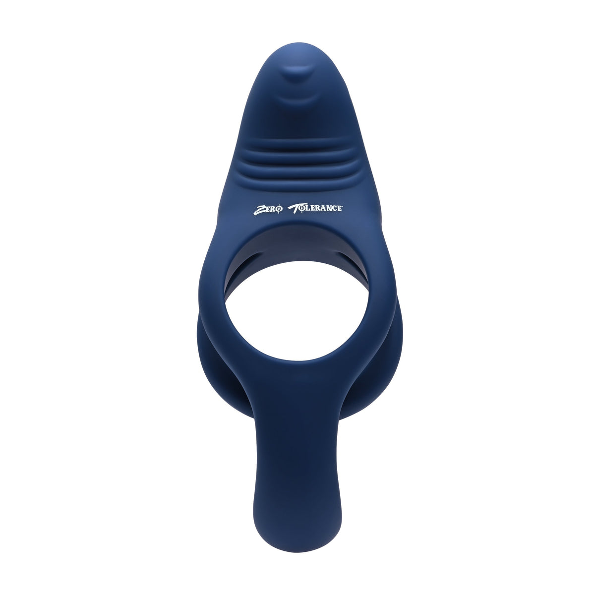 Zero Tolerance - Ring Around The Rosy Rechargeable Cock Ring (Blue) - Blue - Silicone Cock Ring (Vibration) Rechargeable