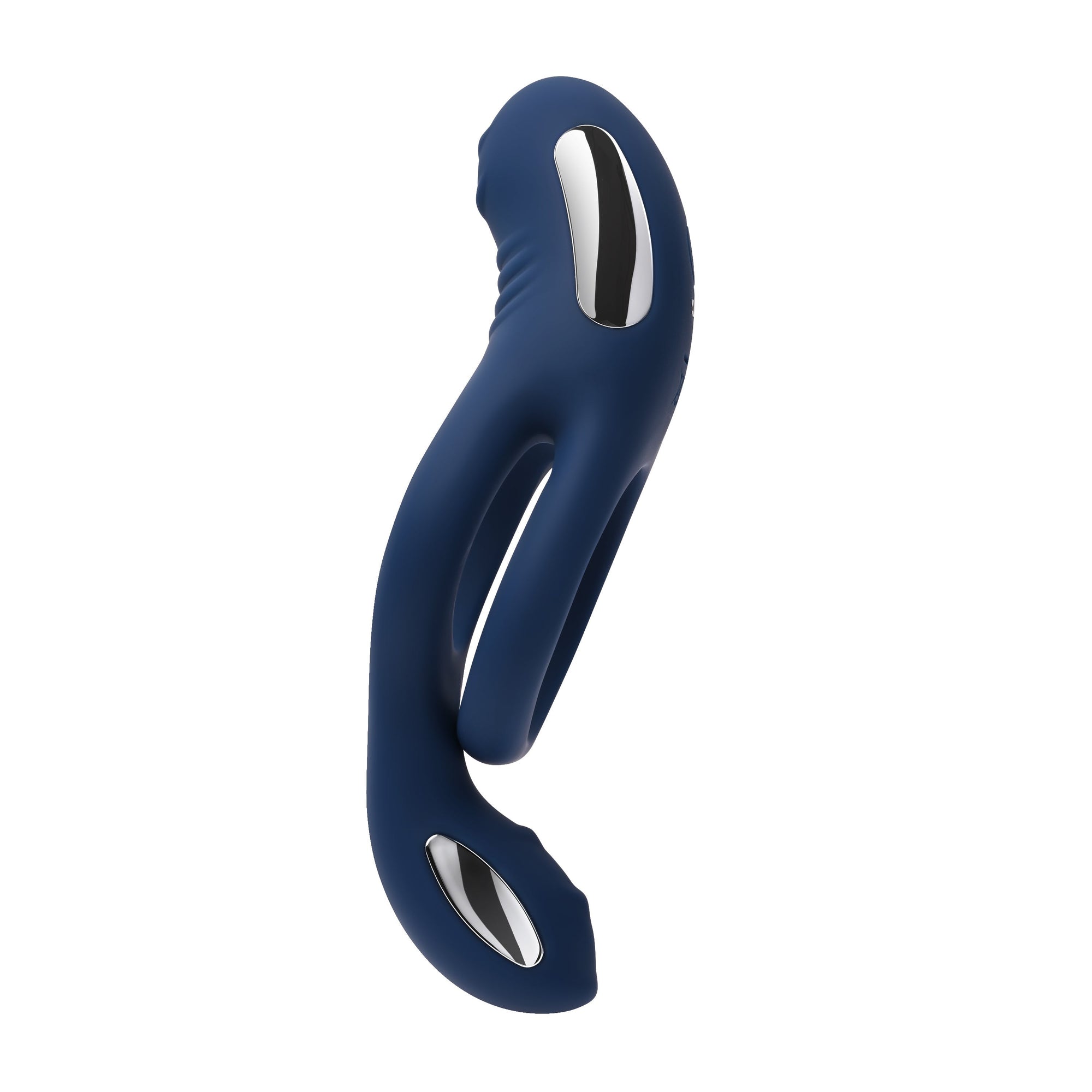 Zero Tolerance - Ring Around The Rosy Rechargeable Cock Ring (Blue) - Blue - Silicone Cock Ring (Vibration) Rechargeable