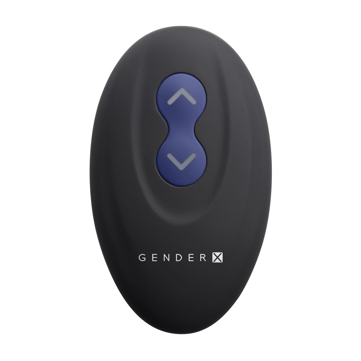 Evolved - Gender X Dual Defender Vibrating Anal Plug and Dildo (Blue) - Blue - Anal Plug (Vibration) Rechargeable
