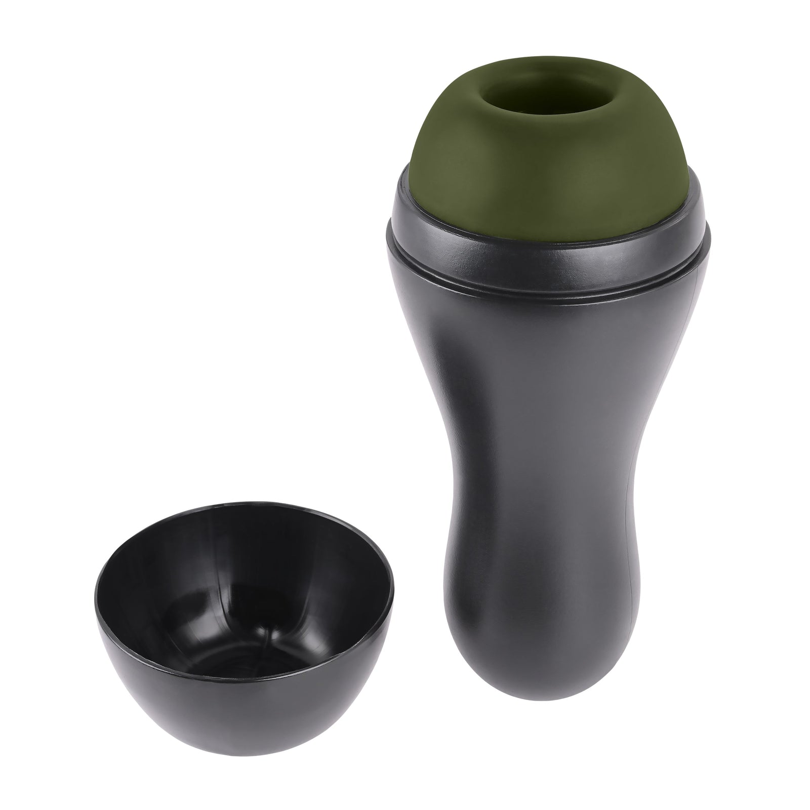 Selopa- Kingpin Stroker Masturbator (Black) - Black - Masturbator Soft Stroker (Non Vibration)