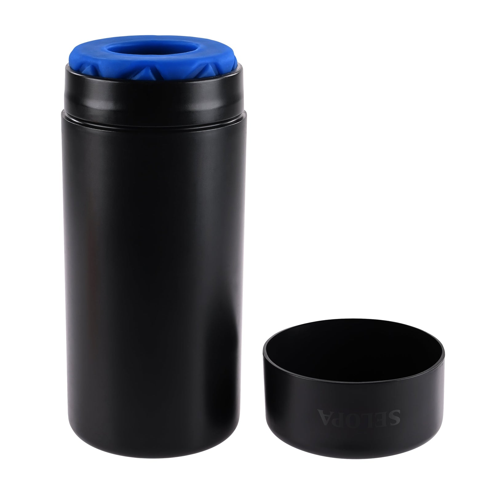 Selopa - Hide & Seek Stroker Masturbator (Blue) - Blue - Masturbator Soft Stroker (Non Vibration)