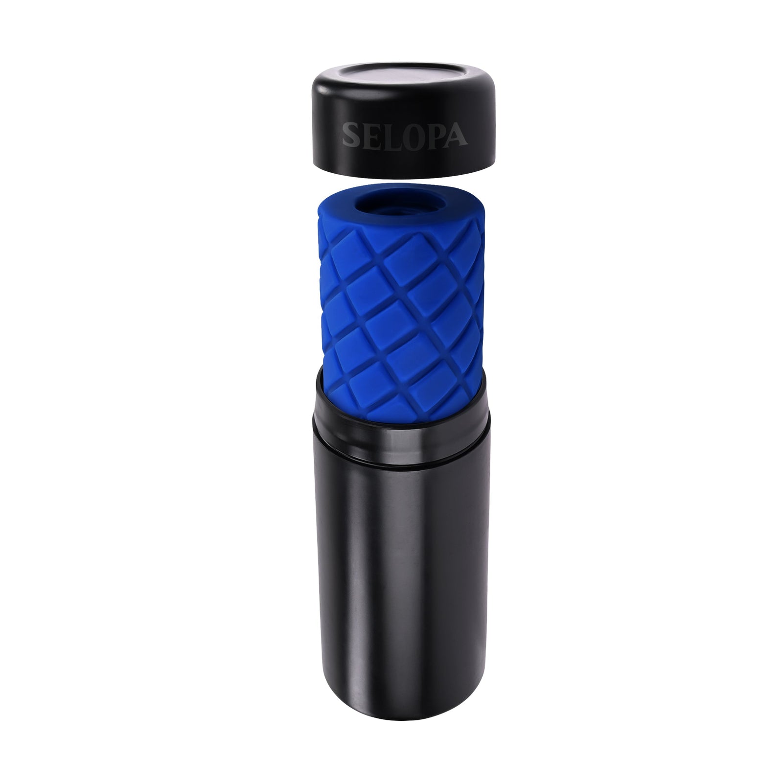 Selopa - Hide & Seek Stroker Masturbator (Blue) - Blue - Masturbator Soft Stroker (Non Vibration)