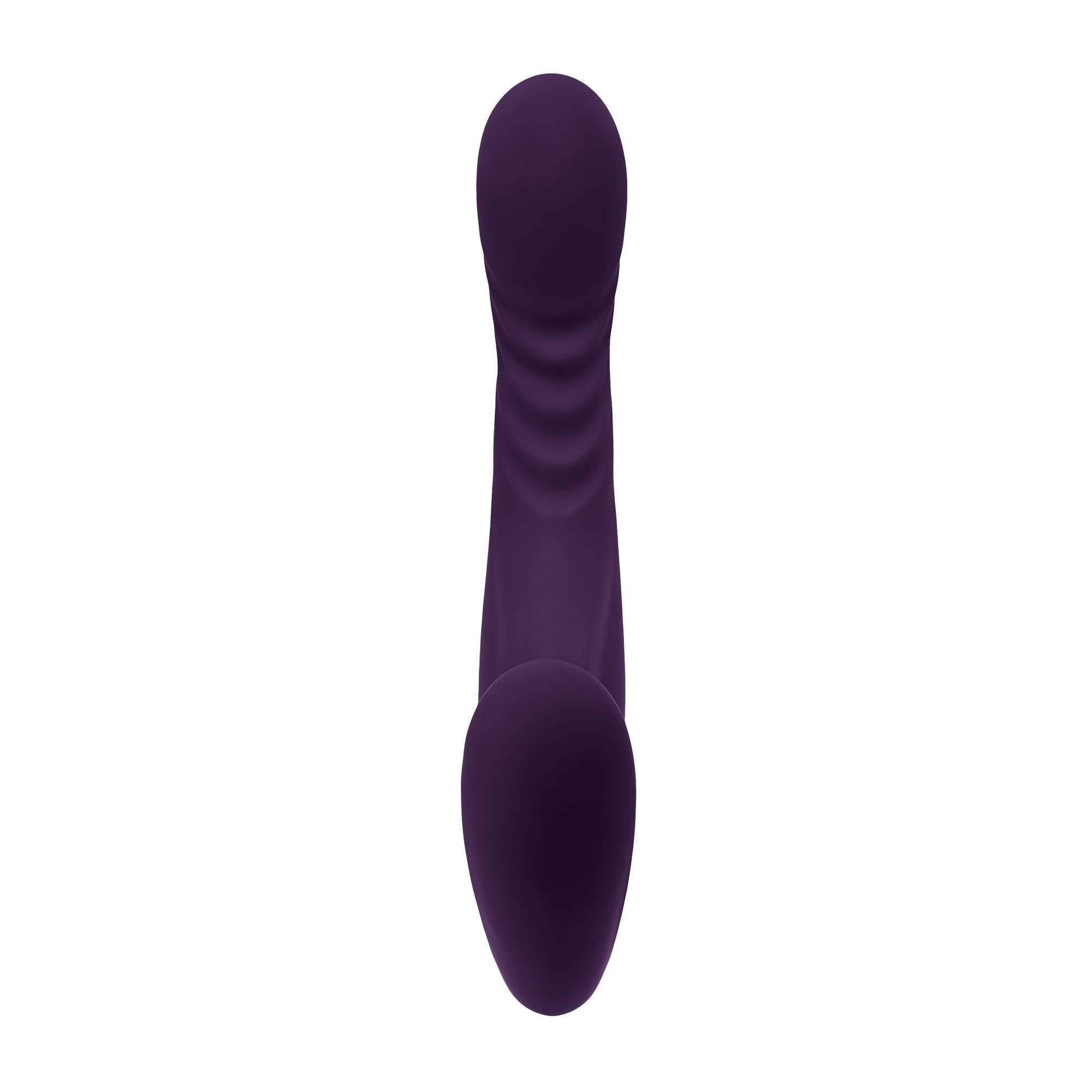 Evolved - Share The Love Strapless Strap On (Purple) - Purple - Strap On with Dildo for Reverse Insertion (Vibration)