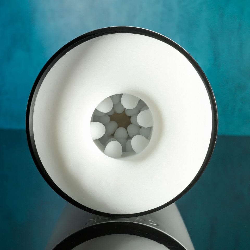 Evolved - Gender X Get Your Stroke On Thursting Vibrating Masturbator (White) EV1174 CherryAffairs