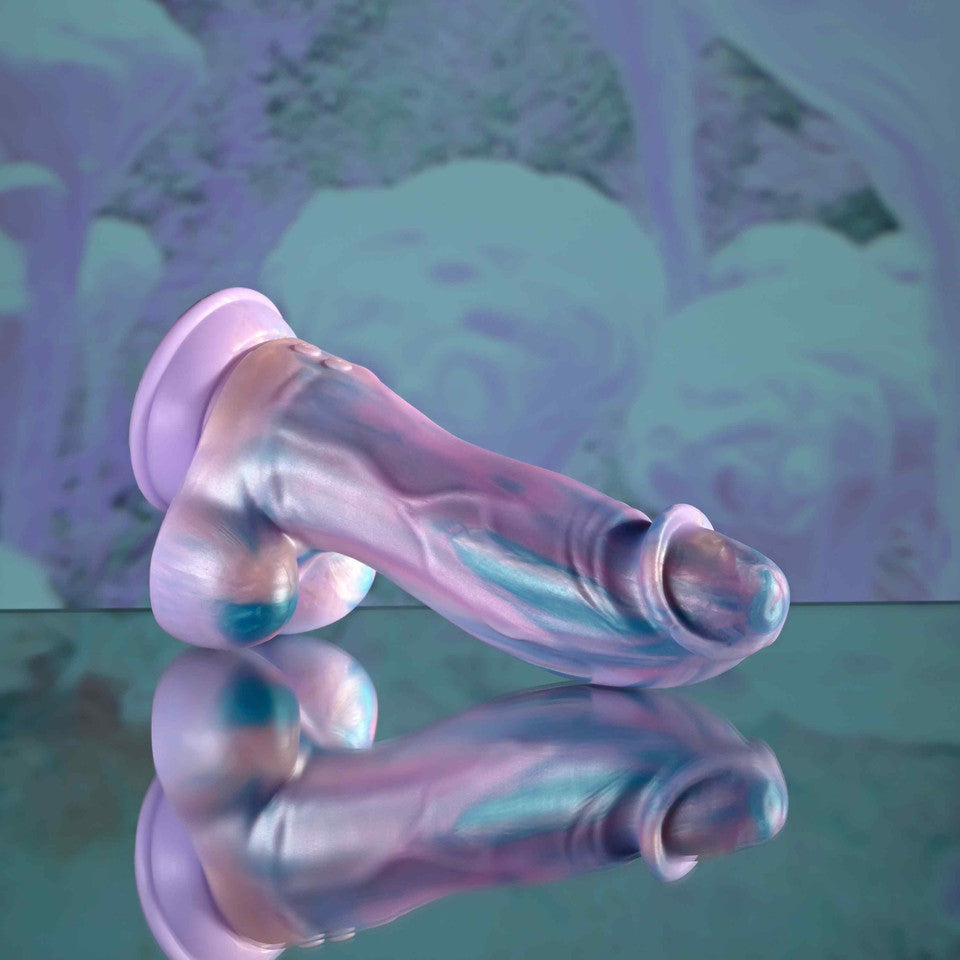 Evolved - Mythical Remote Control Vibrating Dildo (Purple)