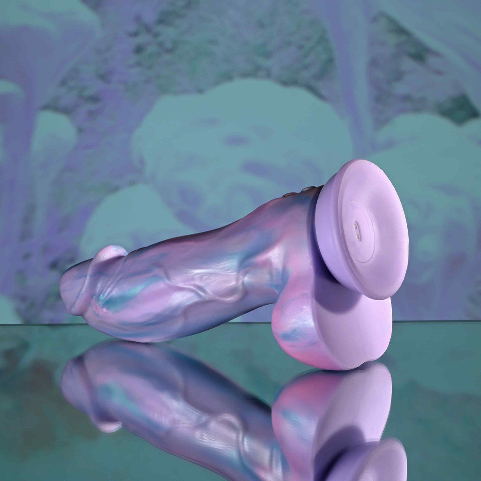 Evolved - Mythical Remote Control Vibrating Dildo (Purple)