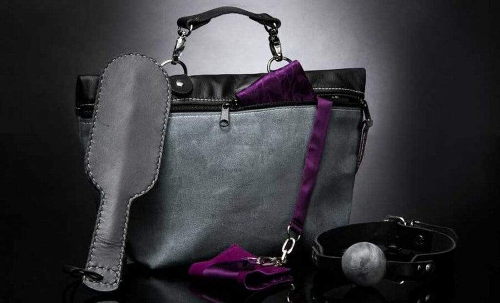 Liberator - Moto Toy Storage Bag Waxed Canvas (Grey) Storage Bag 845628067710 CherryAffairs