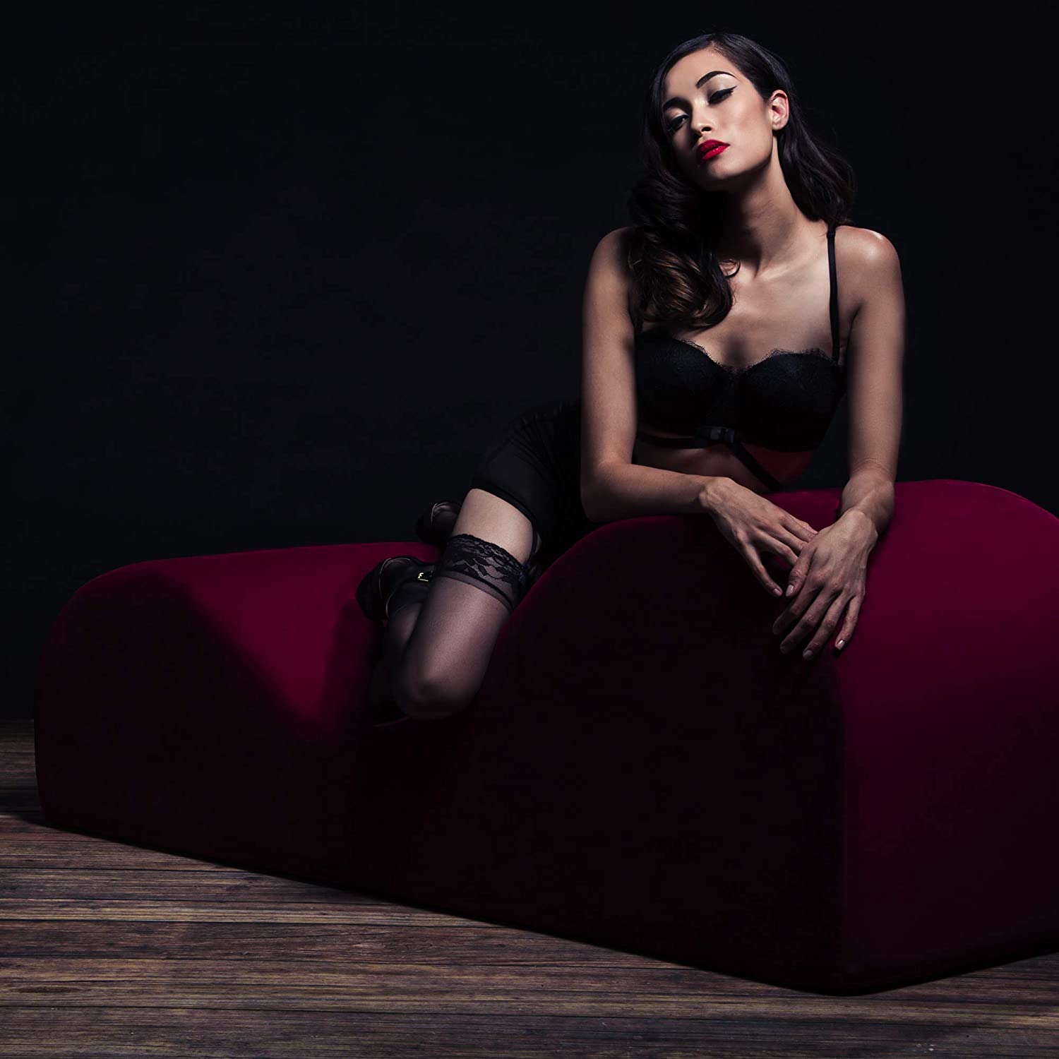 Liberator - Esse Sex Furniture (Velvish Black) Sex Furnitures 324151299 CherryAffairs