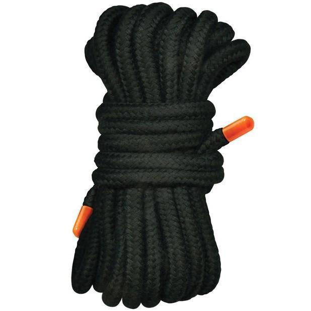Icon Brands - Orange Is The New Black Tie Me Ups Rope 16 Foot (Black) Rope - CherryAffairs Singapore