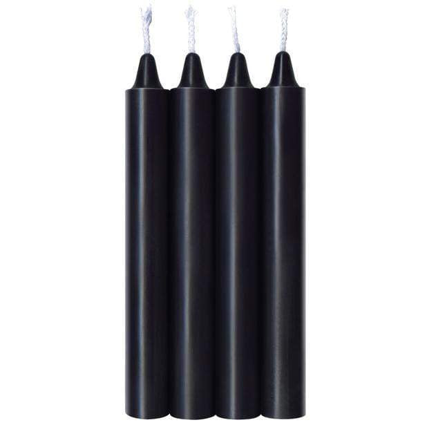 Icon Brands - Make Me Melt Sensual Warm Drip Candles Set of 4 (Black) Massage Candle 324386282 CherryAffairs