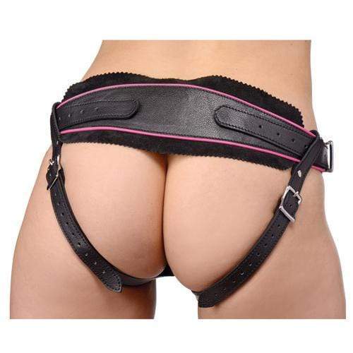 Strap U - Flamingo Low Rise Strap On Harness (Black) Strap On w/o Dildo