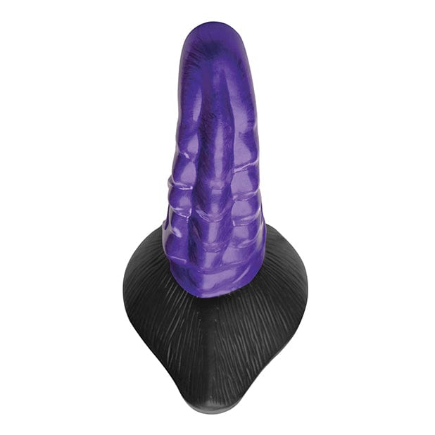 XR - Creature Cocks Orion Invader Veiny Space Alien Silicone Dildo (Purple/Black) Non Realistic Dildo with suction cup (Non Vibration) 848518046093 CherryAffairs