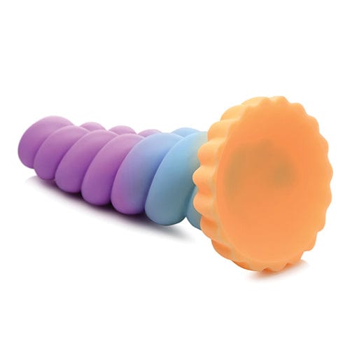 XR - Creature Cocks Unicorn Silicone Dildo (Multi Colour) Non Realistic Dildo with suction cup (Non Vibration) 626143610 CherryAffairs