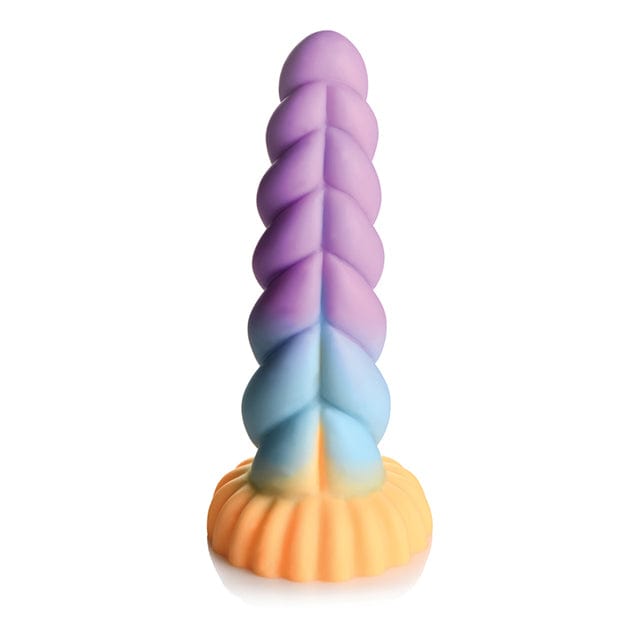 XR - Creature Cocks Unicorn Silicone Dildo (Multi Colour) Non Realistic Dildo with suction cup (Non Vibration) 626143610 CherryAffairs