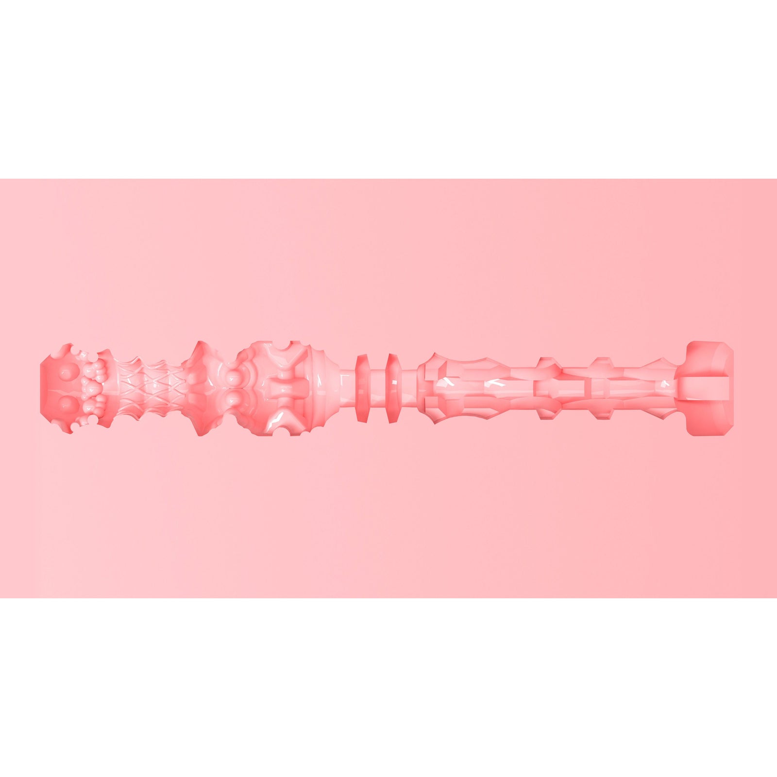 Fleshlight - Pink Quiver Rechargeable Vibrating Stroker Masturbator (RP)