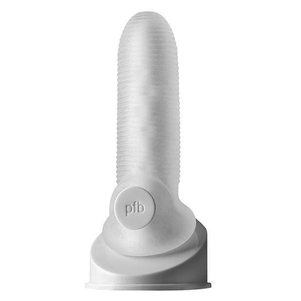 Perfect Fit - Fat Boy Micro Rib Sheath Cock Sleeve 5.5"(Clear) Cock Sleeves (Non Vibration) 851127008109 CherryAffairs