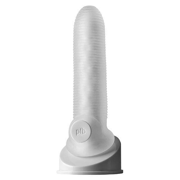 Perfect Fit - Fat Boy Micro Rib Sheath Cock Sleeve 6.5" (Clear) Cock Sleeves (Non Vibration) 851127008116 CherryAffairs