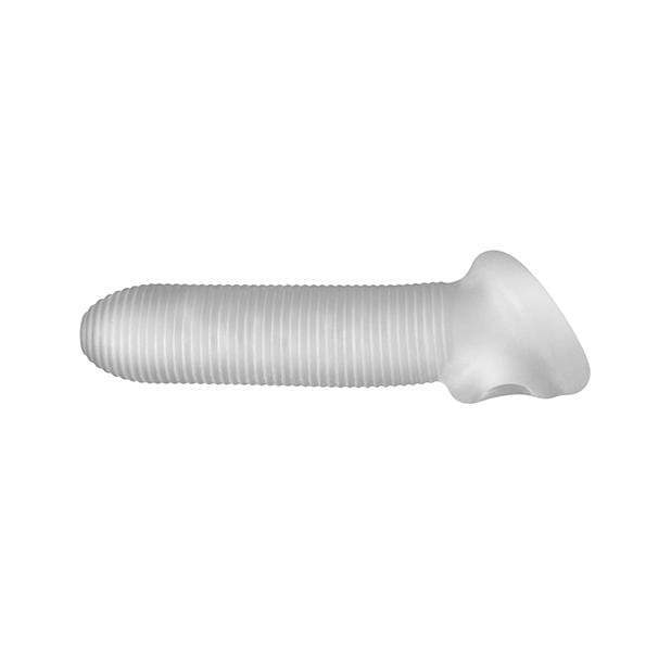 Perfect Fit - Fat Boy Micro Rib Sheath Cock Sleeve 6.5" (Clear) Cock Sleeves (Non Vibration) 851127008116 CherryAffairs