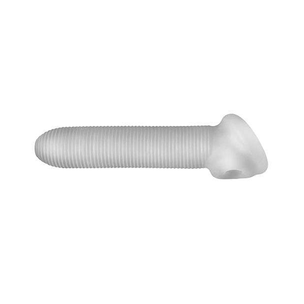 Perfect Fit - Fat Boy Micro Rib Sheath Cock Sleeve 7.5" (Clear) Cock Sleeves (Non Vibration) 851127008123 CherryAffairs