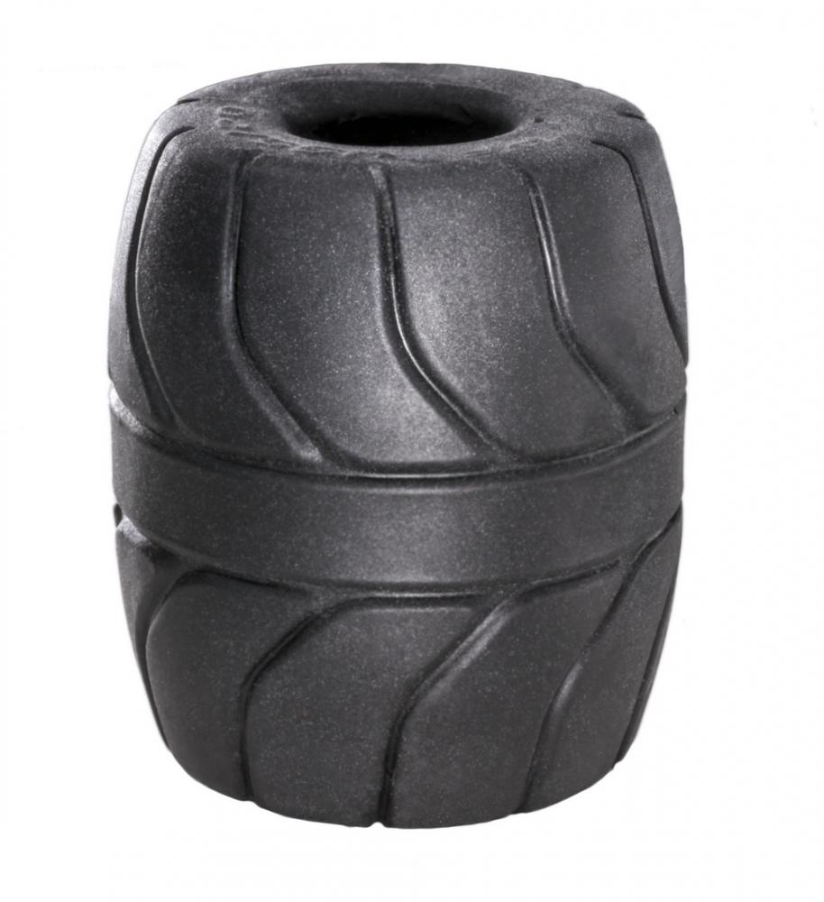 Perfect Fit - Silaskin Ball Stretcher Cock Ring 2.0’’ (Black) - Black - Silicone Cock Ring (Non Vibration)