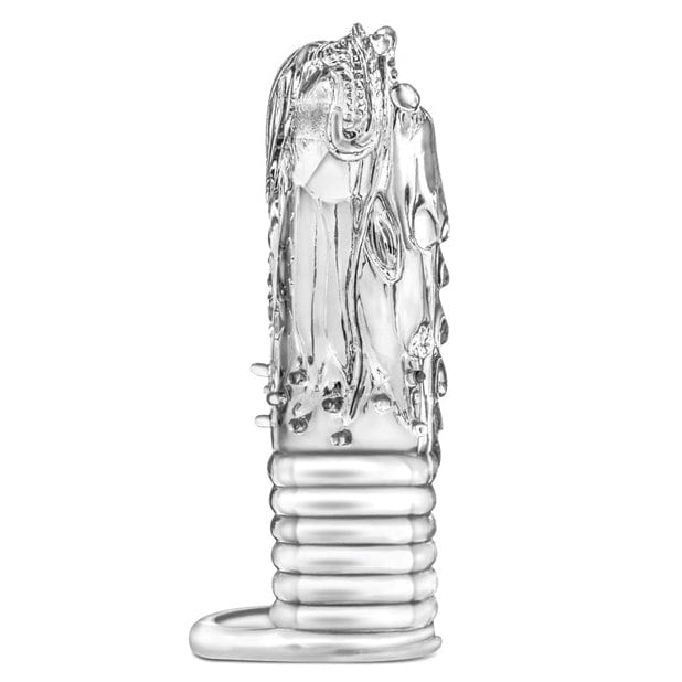 Blush Novelties - Performance Enter the Dragon Textured Penis Sleeve (Clear) Cock Sleeves (Non Vibration) 622622305 CherryAffairs