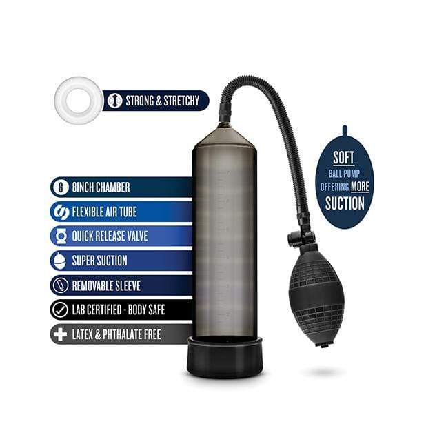 Blush Novelties - Performance VX101 Male Enhancement Penis Pump (Black) Penis Pump (Non Vibration) 853858007697 CherryAffairs