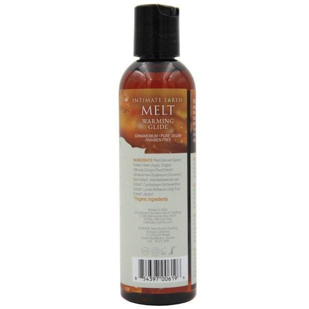 Intimate Earth - Melt Warming Lubricant 60 ml (Orange) Warming Lube - CherryAffairs Singapore
