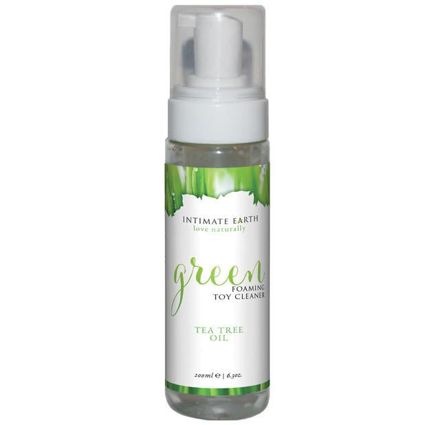 Intimate Earth - Green Foaming Toy Cleaner 100 ml (Tea Tree Oil) Toy Cleaners Durio Asia
