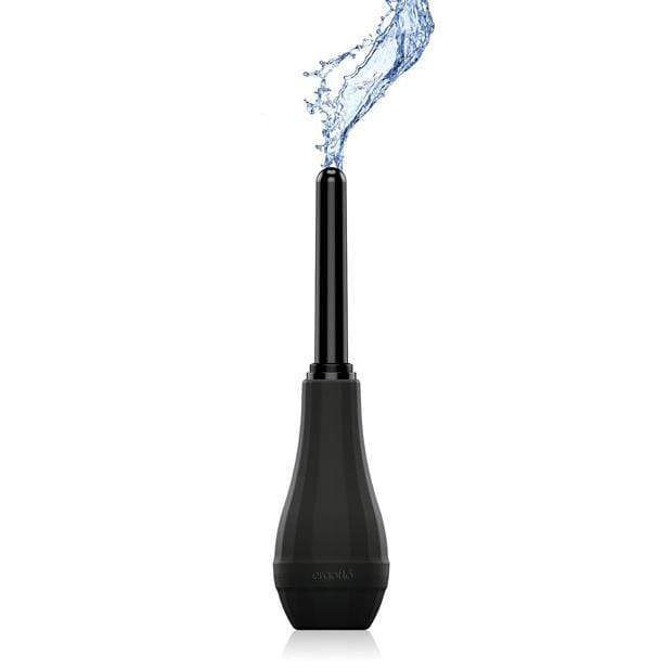 Perfect Fit - Ergoflo Extra Anal Douche (Black) Anal Douche (Non Vibration) 854854005243 CherryAffairs