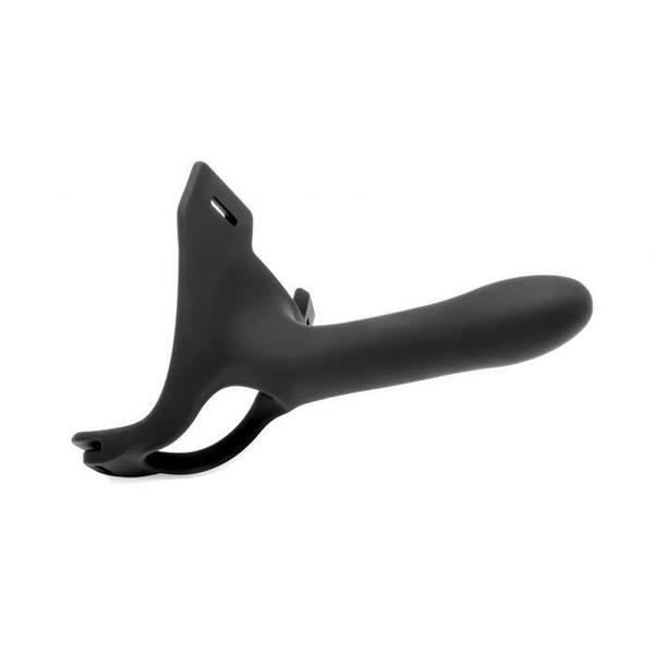 Perfect Fit - Zoro Strap On With Elastice Waistband Black 5.5 Inch (Black) - PleasureHobby